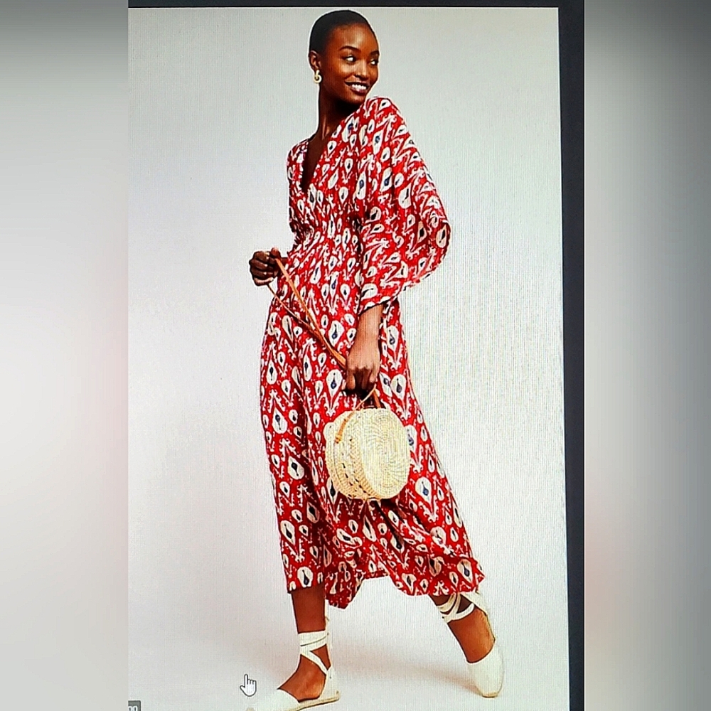 NWT Rujuta Seth for Anthropologie kaftan